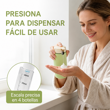 Dispensador de Viaje 4 en 1
